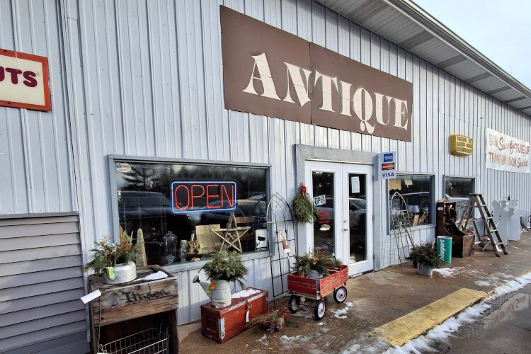 Sanford Antique Mall's vendors change displays often to bring shoppers fresh gift ideas.