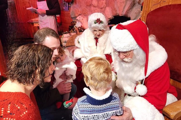 Nearly 300 Santas arrive every October to learn their craft at the Midland Santa House