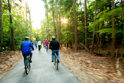 Biking the Heritage Trail from Glen Arbor to the Sleeping Bear Dunes