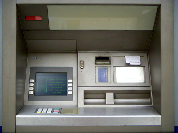 Fast cash is accessible at an ATM near you. 