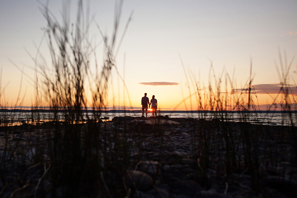 This sunset is just the first of many they will see together. / Beth Price