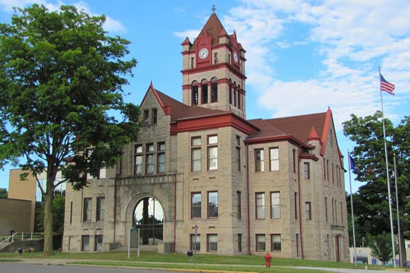 The Cass County Historic Courthouse is located at 120 N. Broadway St. in downtown Cassopolis.