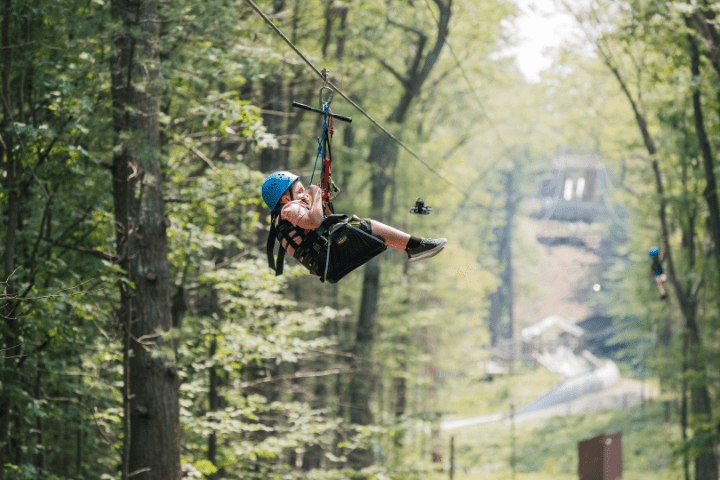 Muskegon Luge and Adventure Sports Park has an adaptive zip line.