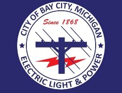 Bay City Electric Light & Power logo