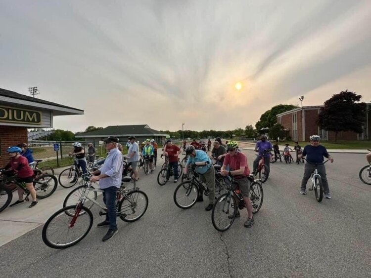 “Our base philosophy was/is, the more riders there are, the more we’ll be noticed, and the more normalized, common courtesy behaviors would develop,” says cyclist and activist Raymond McLeod. 