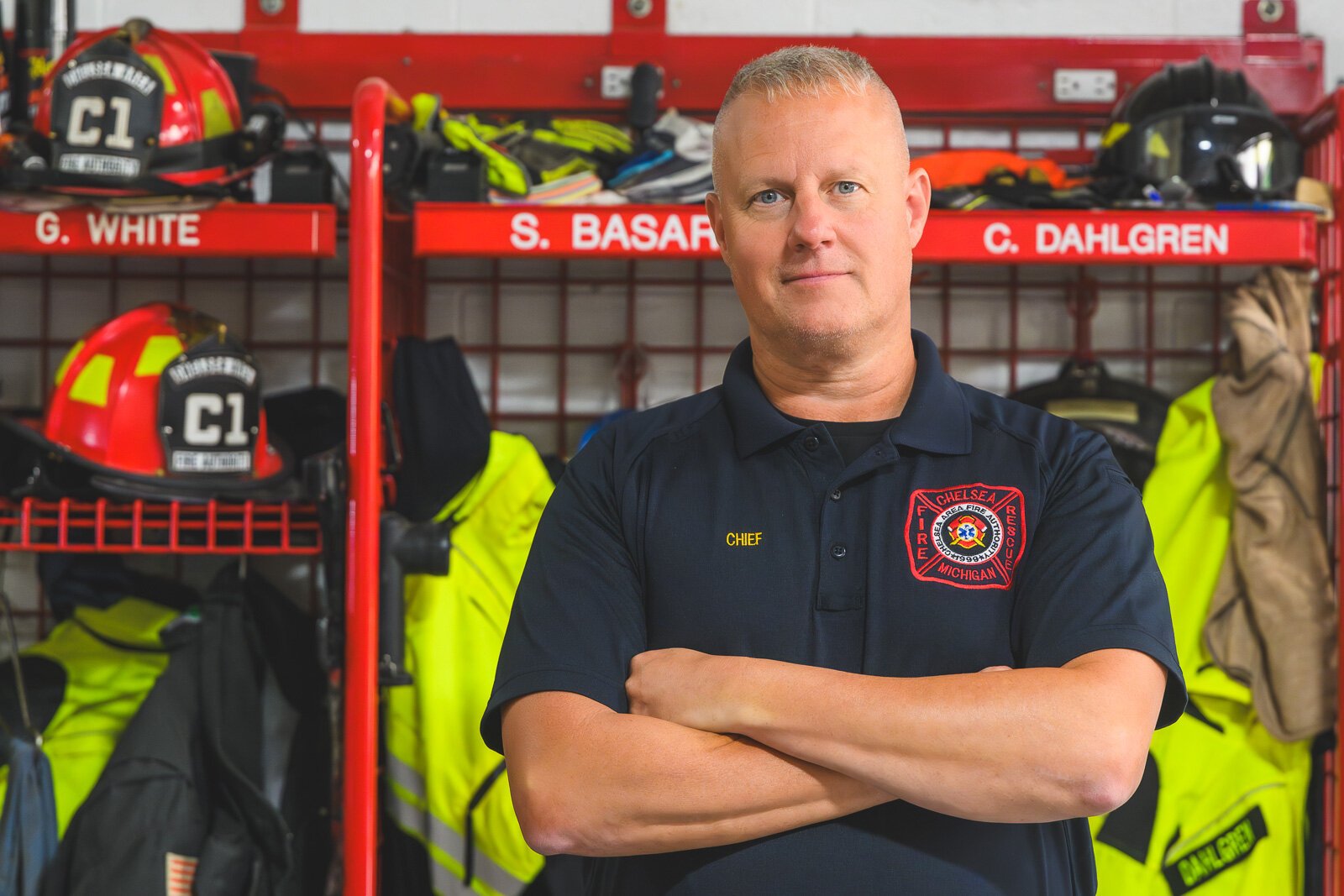 Chelsea Area Fire Authority Chief Robert Arbini.