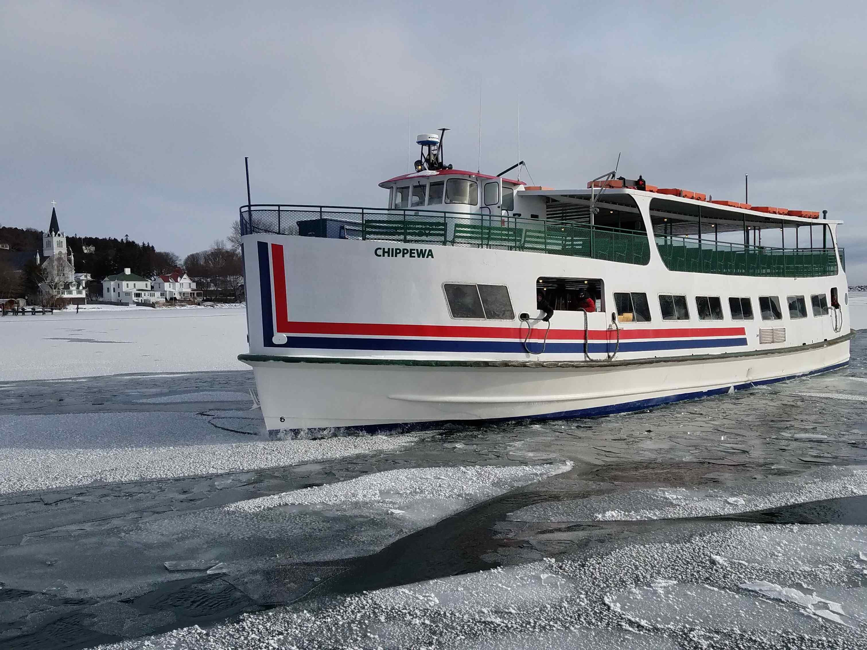 On the horizon The first electric Mackinac Island ferry