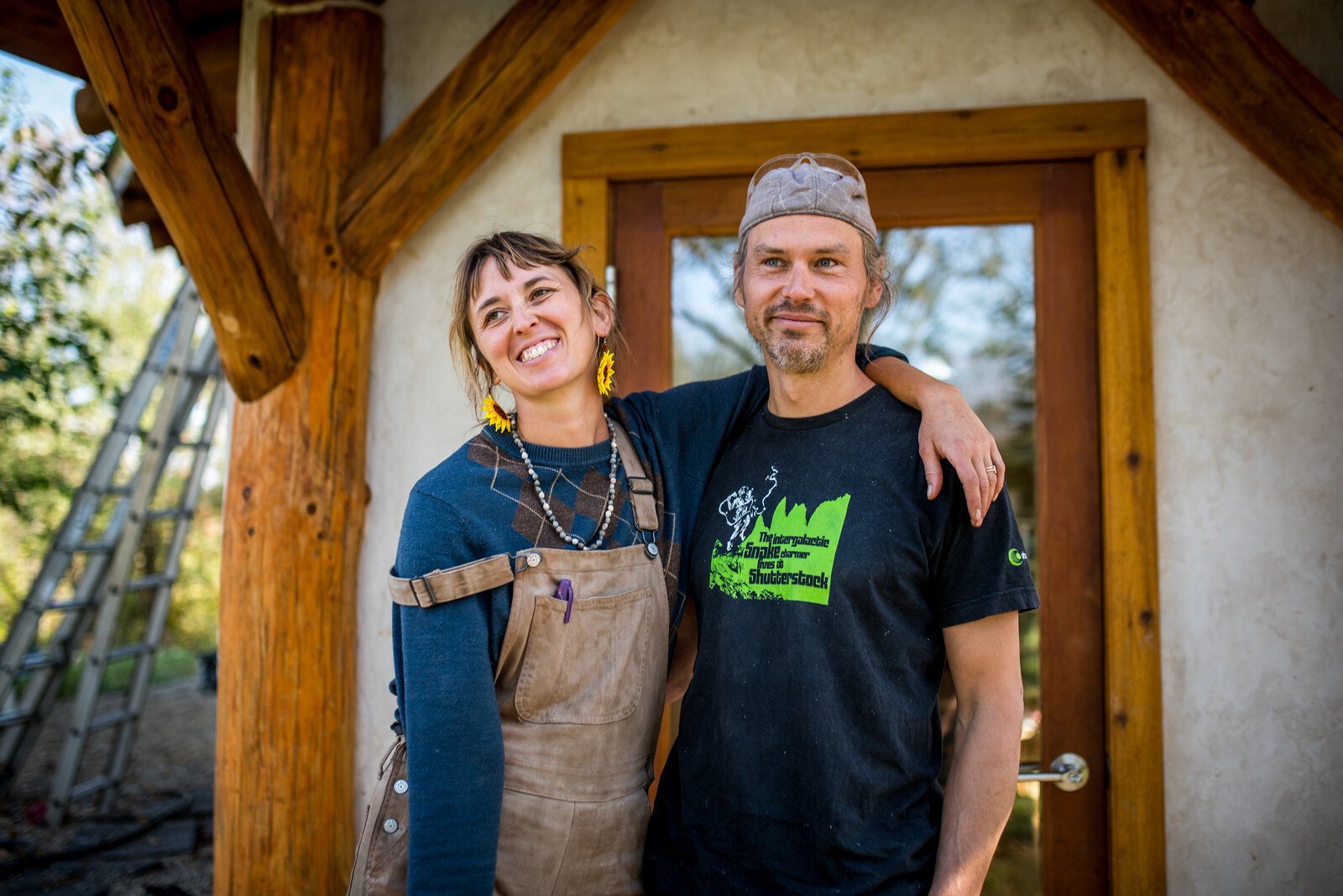 Larissa Touloupas and husband Ondrej Pekarovic have worked hard to  bring t life their vision of Solfed Farms.