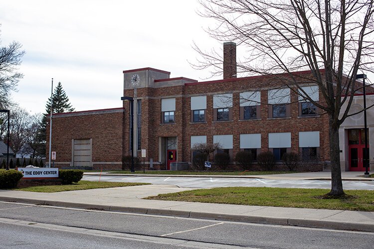 Previously known as Eddy Elementary, The Eddy Center in St. Clair now serves as the hub for numerous small businesses and organizations, including a local nonprofit and a daycare facility.