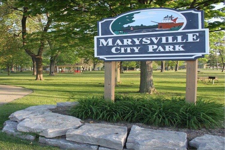 Marysville City Park at 801 E. Huron Blvd.