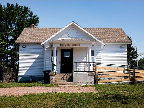 Housed in a former one-room schoolhouse, Pine Creek Woodworking aims to help anyone in the Dickinson area looking to learn woodworking skills.