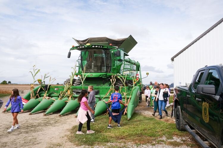 Bryant Family Farm at 7859 East Walton in Shepherd hosted almost 500 students and 13 educational stations as part of Project R.E.D.