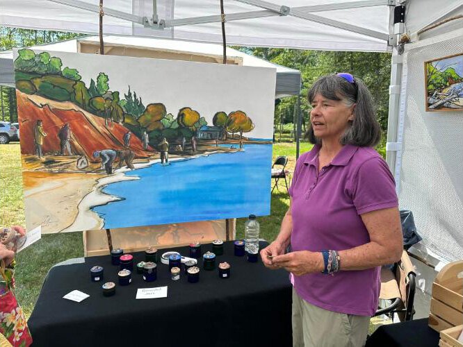 The calendar has reminded residents of how large the art community is and events like the Range Art Tour.