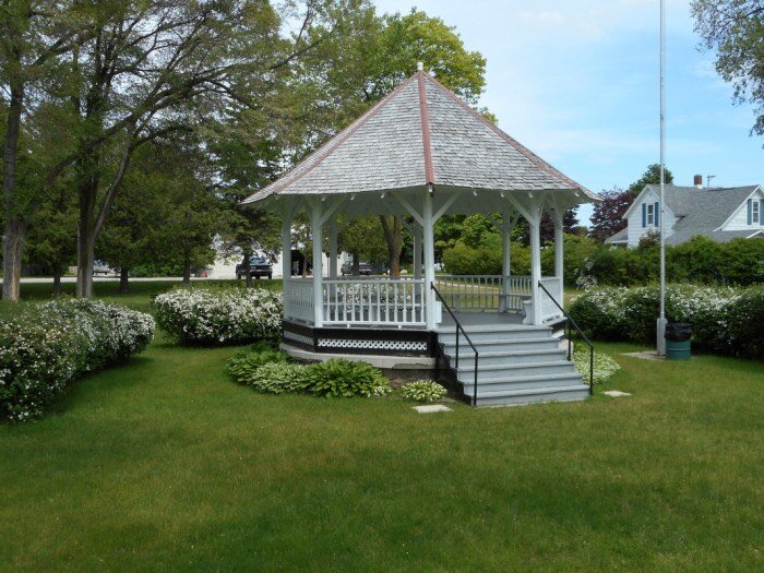 A rendering of the Community Cultural Pavilion in St. Ignace.