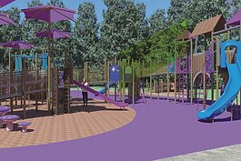 “This playspace will maintain a beloved community asset while making it more modern and inclusive to all,” says MEDC Regional Prosperity Managing Director Paula Holtz.