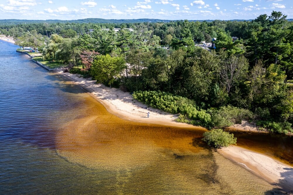 “To protect the park’s remaining trees and reduce the risk of oak wilt disease, tree removal must take place in the winter months, outside of the growing season,” says Stephanie Rosinski, Traverse City and Leelanau state parks supervisor.