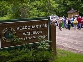 The Waterloo State Recreation Areas is among the natural assets in the region.