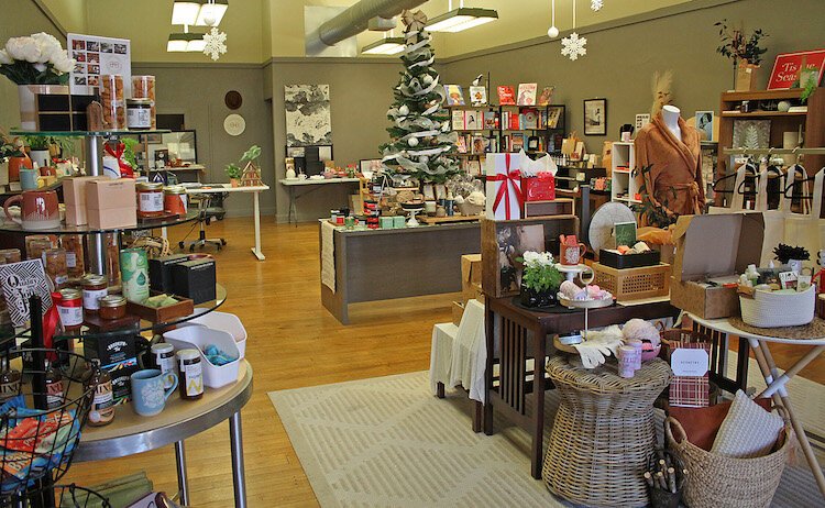 Bread & Basket is filled with merchandise for the holidays.