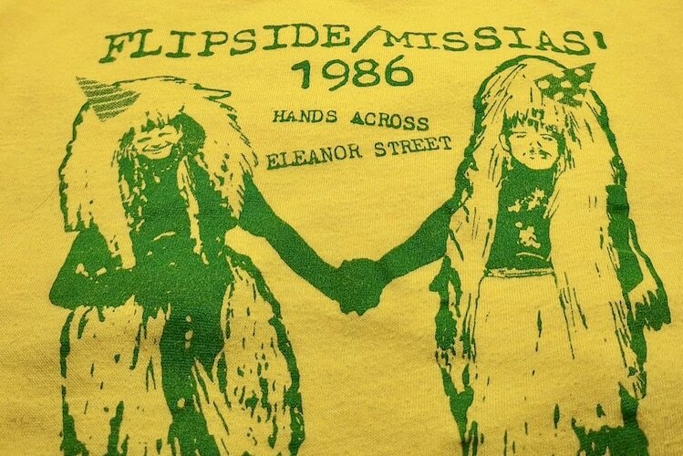 T-shirts mementos of Hands Across Eleanor