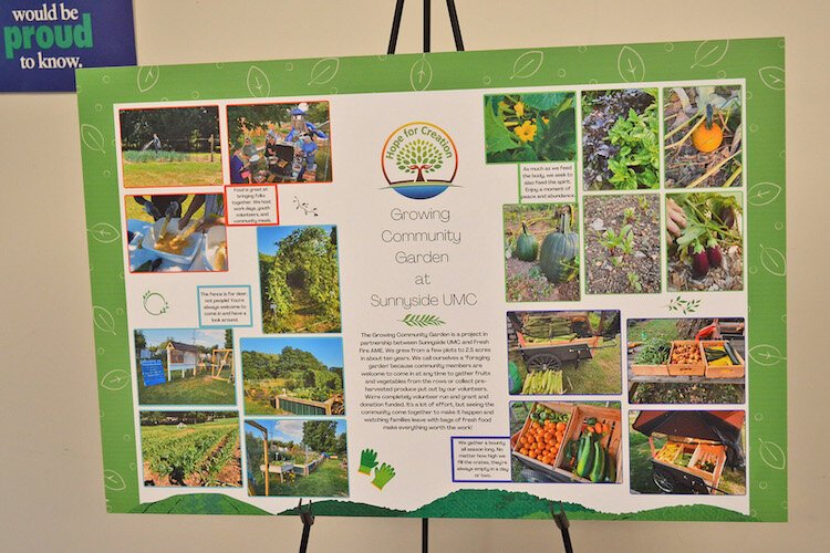 Community Gardens are part of the Hope for Creation outreach during the warmer months.