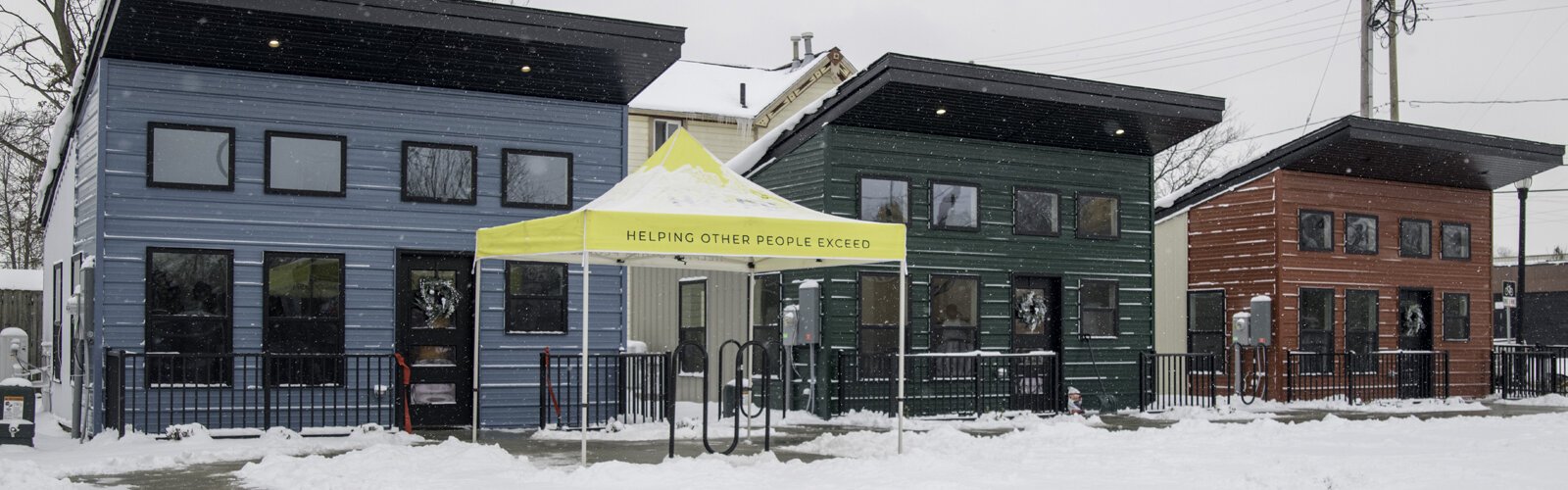 Tiny houses on the Northside