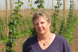 Bonnie Steinman, co-owner of Hop Head Farms