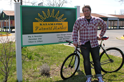 Chris Broadbent, manager of te Kalamazoo Farmers Market