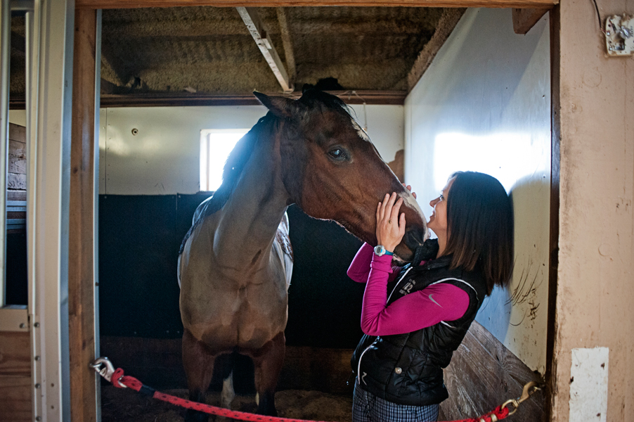 Erin McElmurry of Every Stride Dressage in Vicksburg uses PEMF Therapy to help humans and animals with chronic pain and tissue repair.