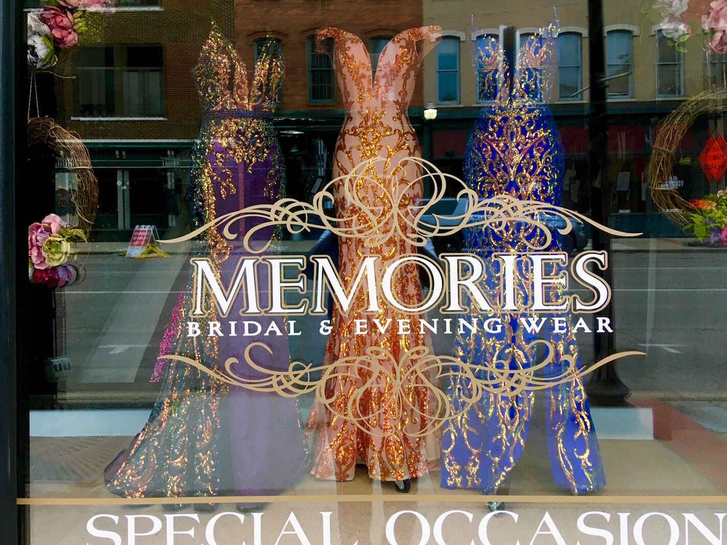 Memories Bridal & Evening Wear is a 17-year-old business located at 203 E. Michigan Ave. In downtown Kalamazoo.