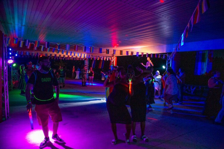 Scenes from the AfterGlow Dance at Battle Creek Pride