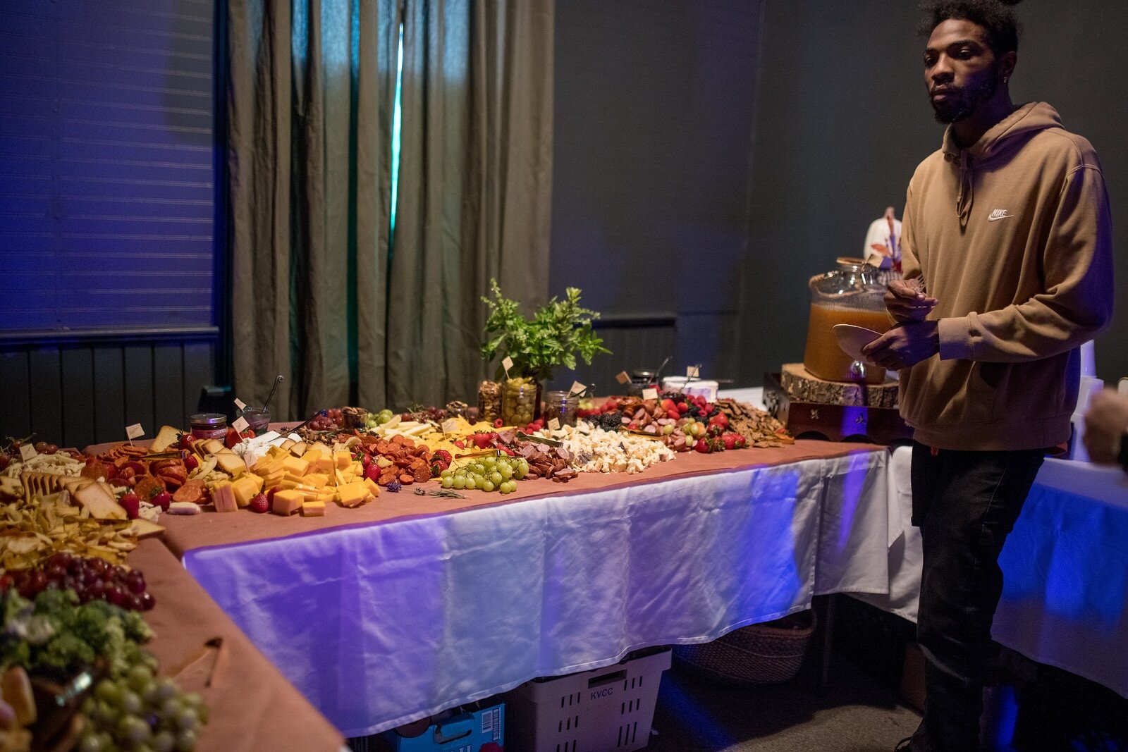 A spread greeted patrons of the Edison Neighborhood Association Variety Show to help raise funds for down payment housing assistance.