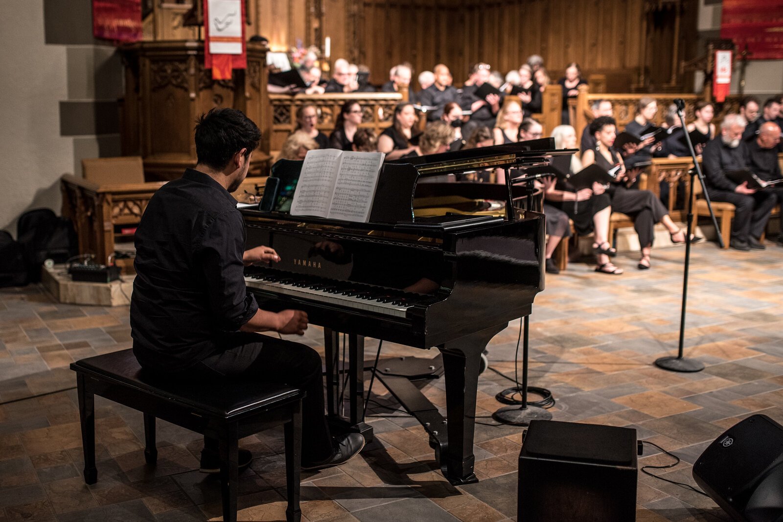 Piano accompaniment was provided by Wilson Cassalis.