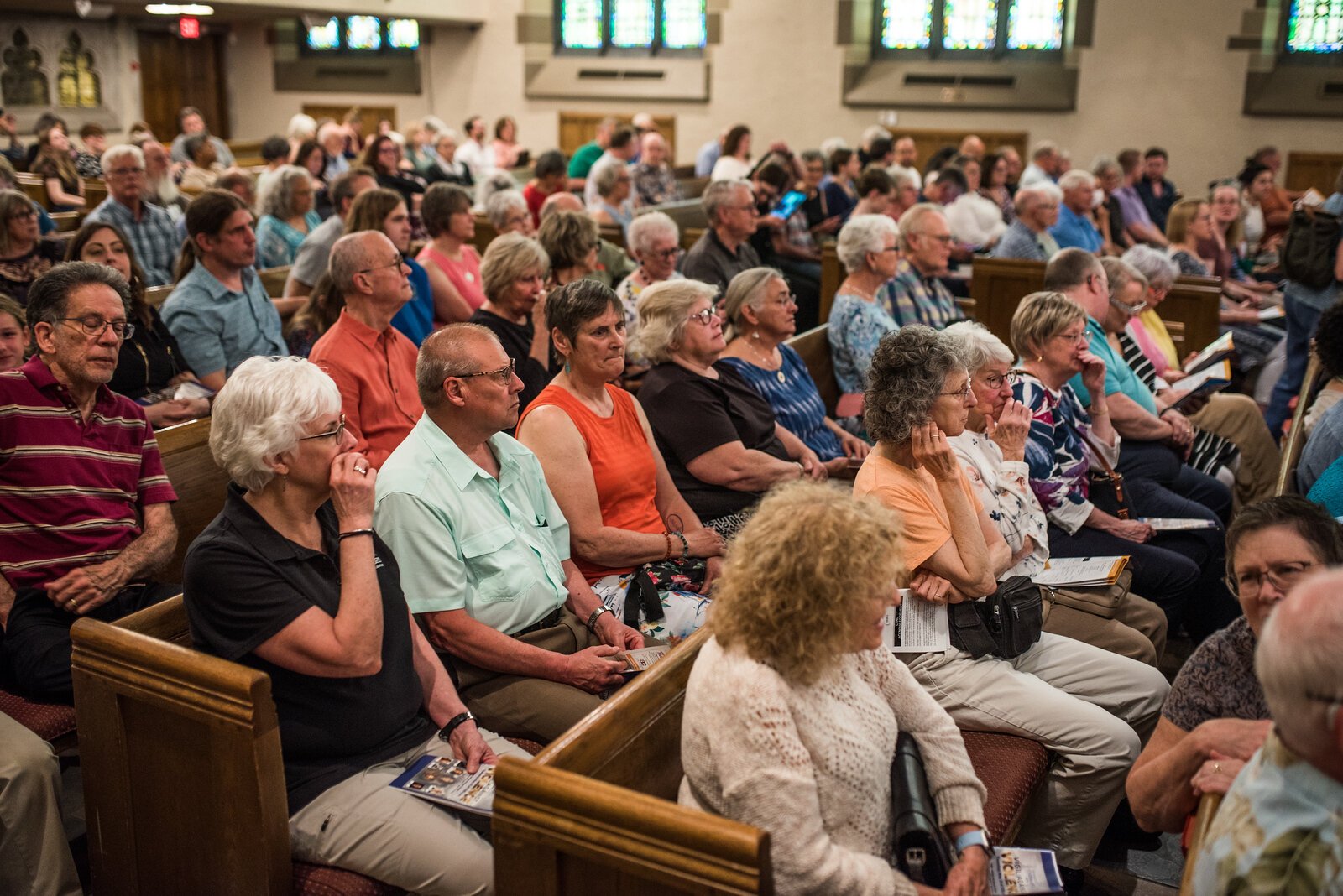 The Kalamazoo Choral Arts' May concert, Vigil Against Violence, was a sold-out performance.