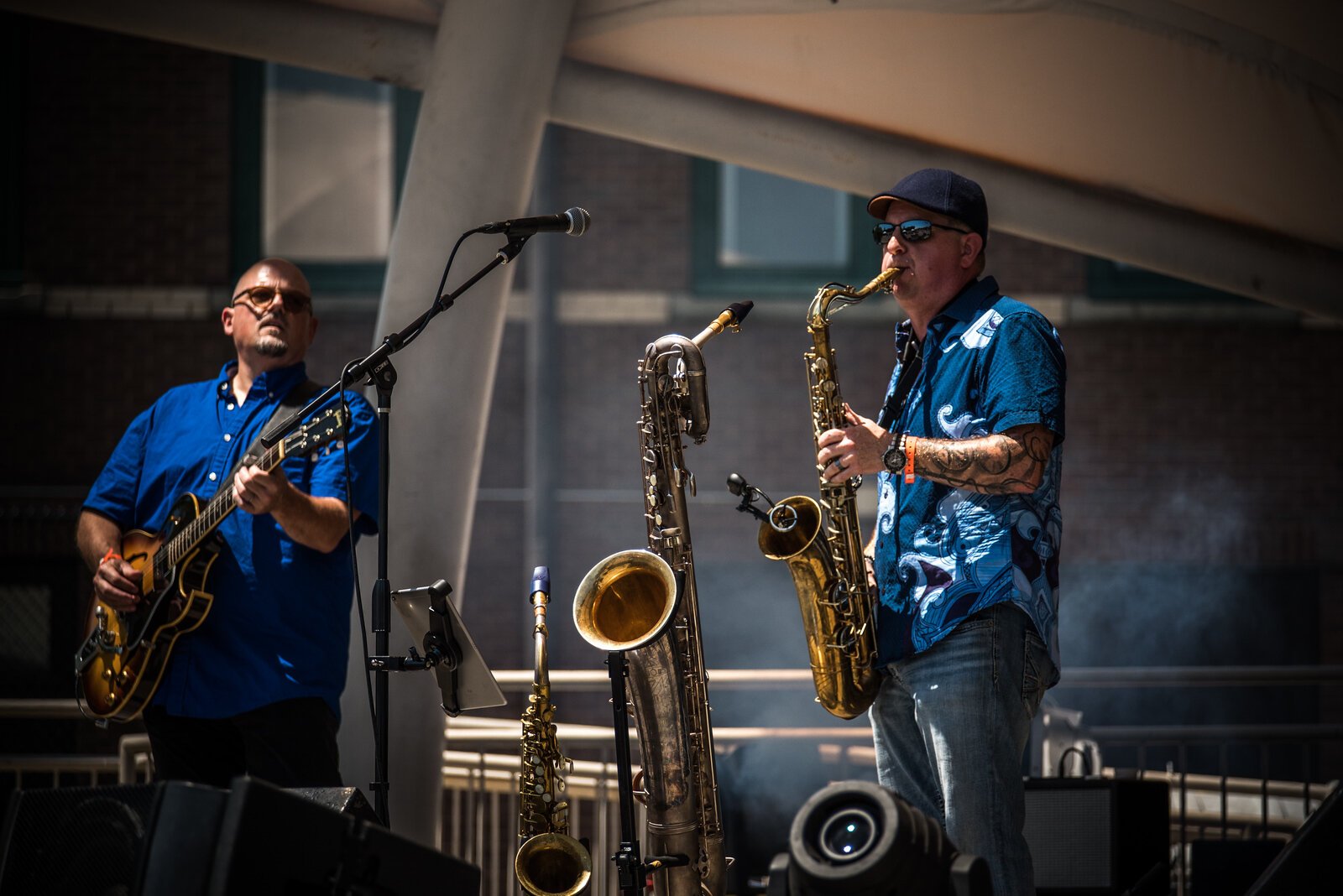 Kalamazoo's Out of Favor Boys have been performing at the Blues Fest since its inception.