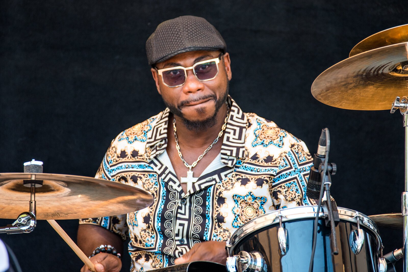 The JiR Clark Band performed at this year's Kalamazoo Blues Fest.