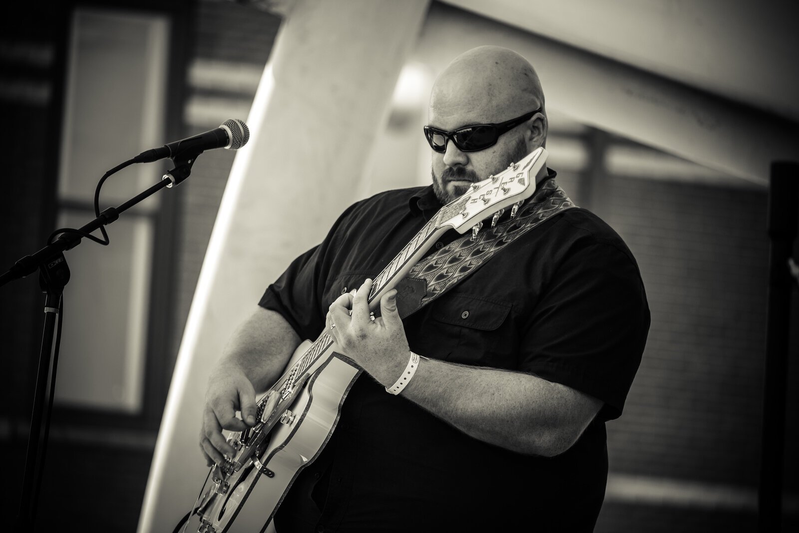 Mandalyn and the Hunters performed at this year's Blues Fest.