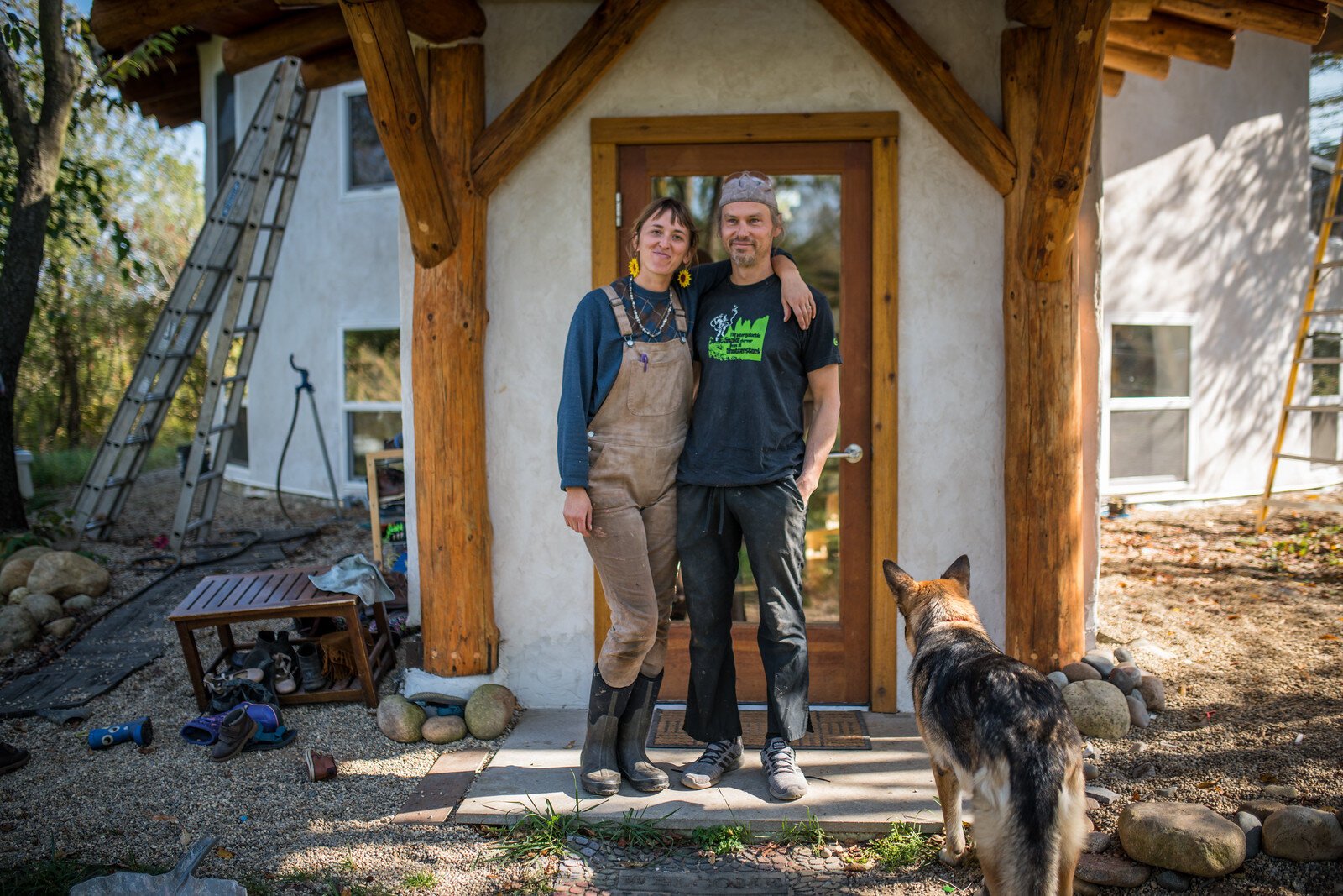 Larissa Touloupas and husband Ondrej Pekarovic have worked hard to  bring t life their vision of Solfed Farms.