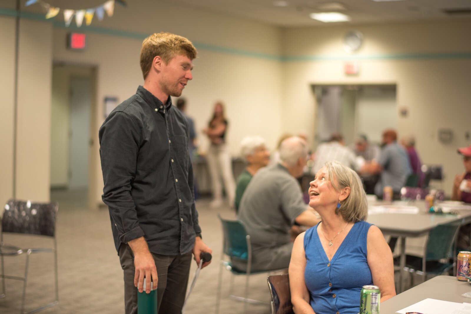 Kalamazoo Lyceum Founder Matthew Miller talks with Southwest Michigan Second Wave's Managing Editor Theresa Coty O'Neil.