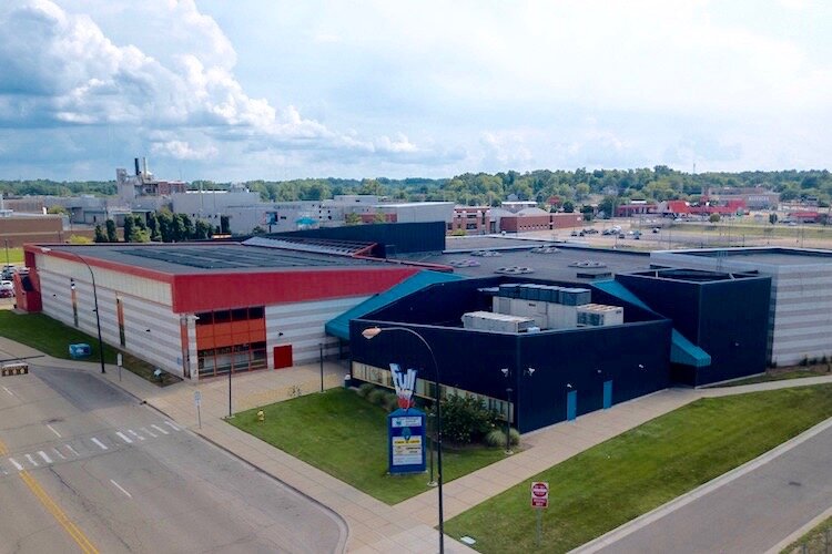 The city owned recreation center, Full Blast, is being temporarily repurposed as a place where the homeless can get out of the cold during the coronavirus pandemic.