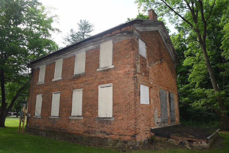 Another view of the house at 373 Riverside Drive.