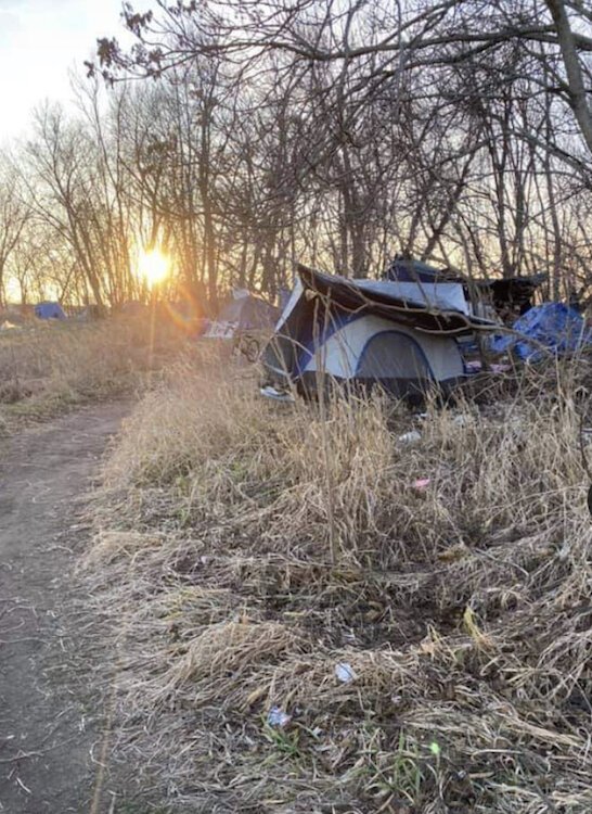 The Kalamazoo Coalition for the Homeless says there are many people who are living out of cars, behind a business in a little tent, or in camps among clusters of trees in the fringes of downtown.