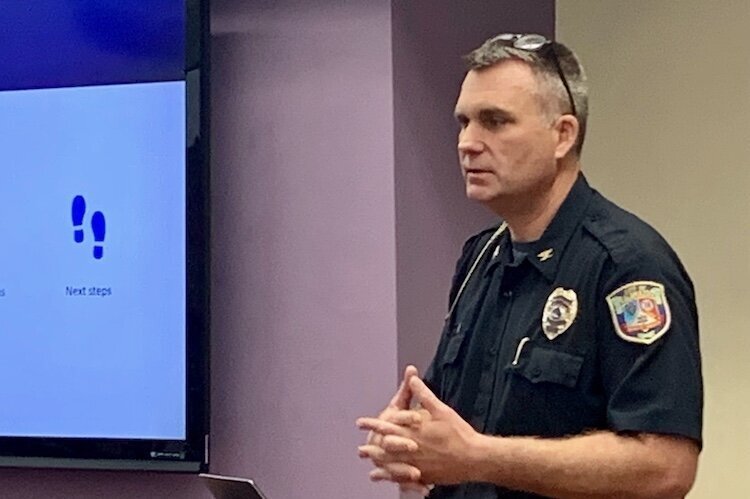 KDPS Chief David Boysen says community partnerships and strategies his department and other organizations have implemented are helping to keep violent crime low this year.