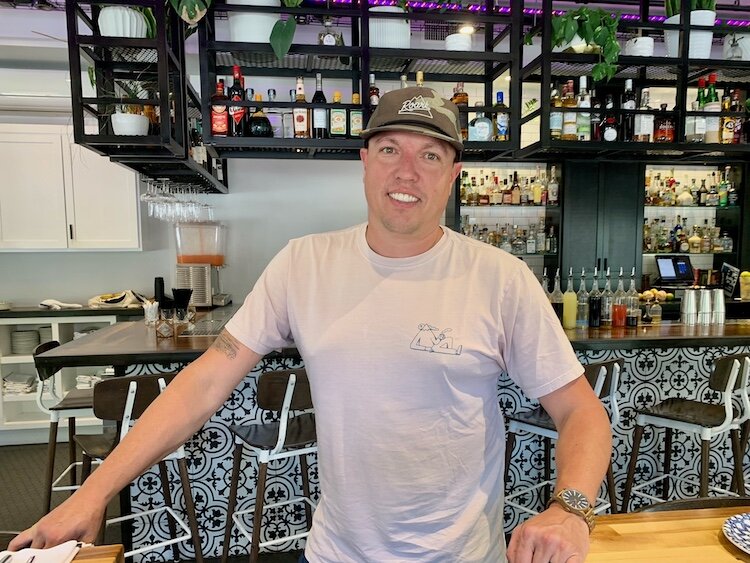 Casey Longton, 41, manager/owner of Roca restaurant in downtown Kalamazoo.