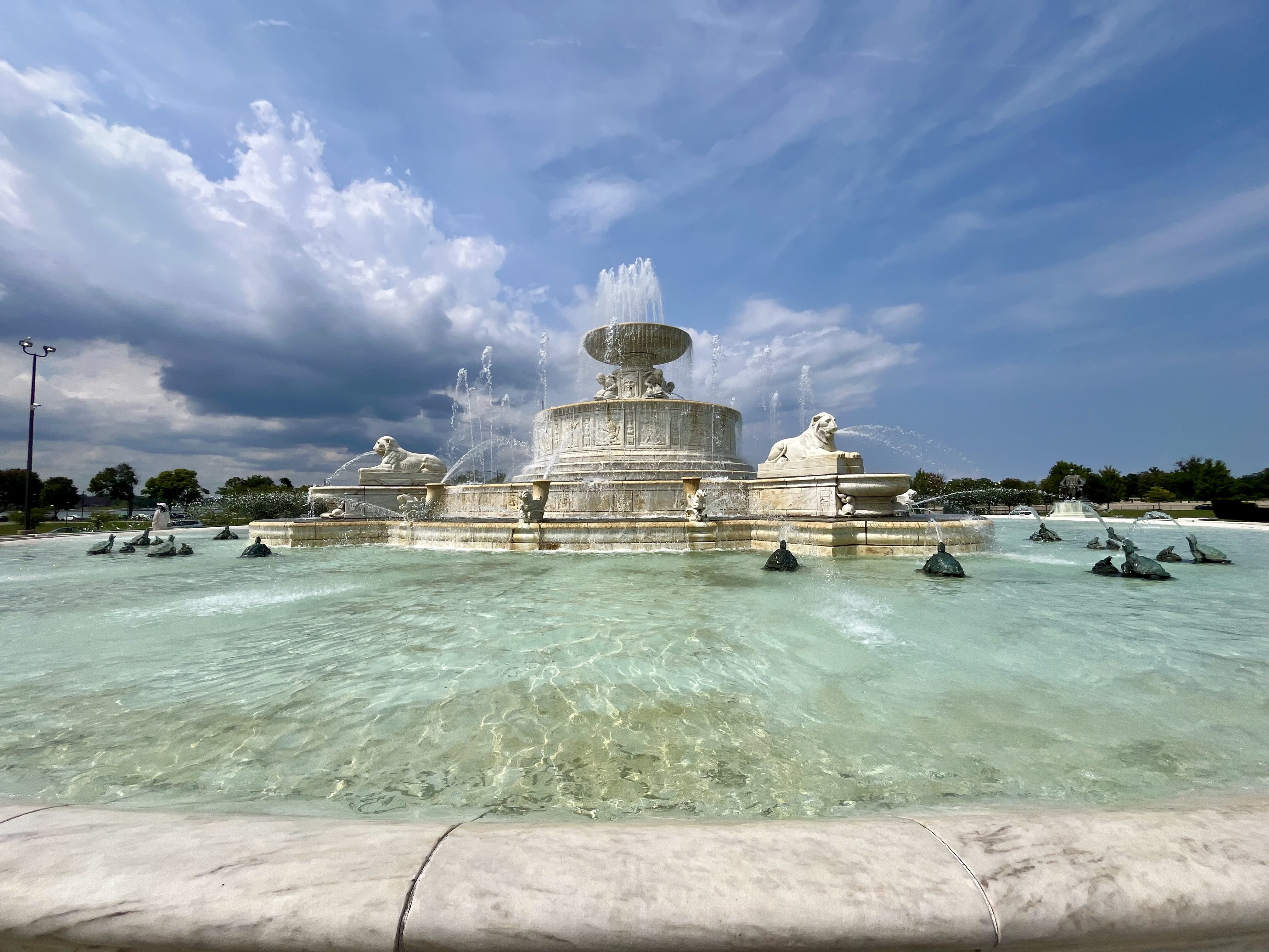 The 1925 James Scott Memorial Fountain on Belle Isle. An amazing landmark, and reminder of Detroit's opulent past.