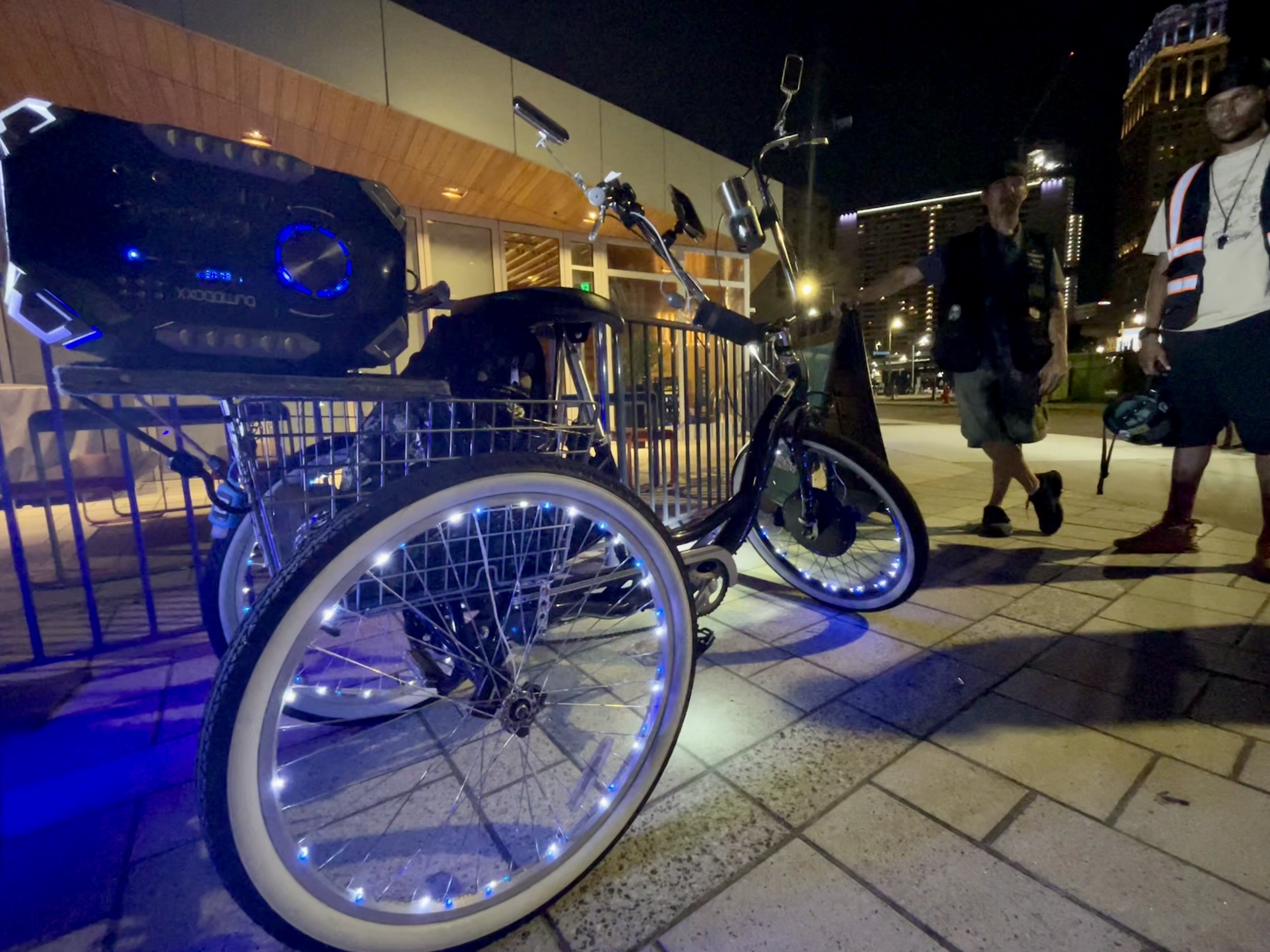 Eric Gates' DJ trike