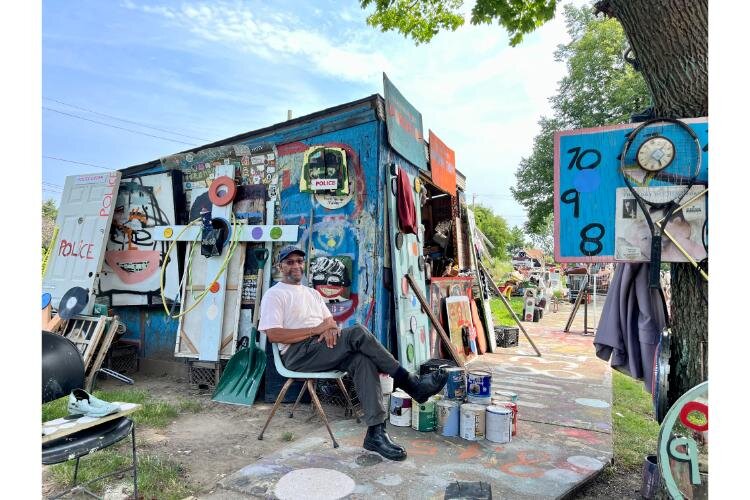 Tyree Guthree, artist of the Heidelberg Project