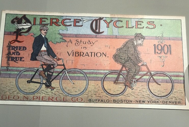 Pierce manufactured bicycles before they manufactured cars.