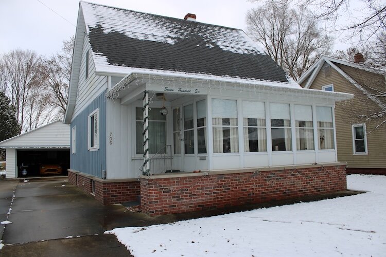 Thomas Kuehn’s house on South Constantine Street in Three Rivers.