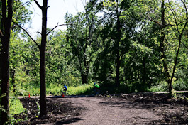 Portage bike trail