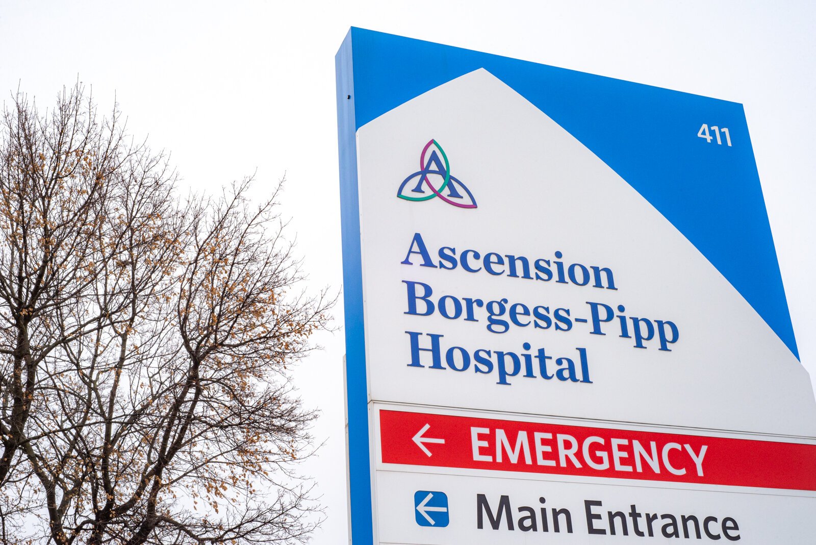 Outside Ascension Borgess-Pipp Hospital 